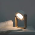 thumbnail image 1 of Lámpara de noche táctil blanca regulable, lámpara de noche portátil, lámparas de noche con mesita de noche portátil, luz nocturna segura, 1 of 5