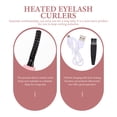 thumbnail image 4 of 1Pcs Pink Abs Electric Eyelash Curler Heating Temperature Control For Women Daily Use, 4 of 8