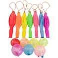 thumbnail image 1 of 50pcs Halloween Ballons Capacité de Coordination Formation Ballons de Punch Colorés Multiples Méthodes de Jeu Éco-Latex Punch Ball Épaissir Ballons de Punch Réutilisables pour Intérieur / Extérieur Amusant P, 1 of 10