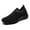 Black, variant on Women's Casual Shoes Fly Weave Sports Casual Shoes Comfortable Mesh One Foot Stirrup Light Soft Bottom Women's Shoes