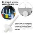 thumbnail image 4 of Baohd Yarn Holder Machine Plastic Replacement Parts Operated Spindle Dispenser Tool Kit Multi-functional Spool Pins for Accessories, 4 of 5