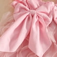 thumbnail image 4 of Wxirdiow Baby Girl Dress Romper Baby Girl Romper Clothes Infant Sleeveless Bodysuit Tulle Dress Toddler Summer Jumpsuit Outfits with Headband Pink Size,0-3 Months, 4 of 8