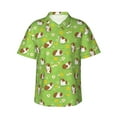 thumbnail image 1 of Balery Guinea Pigs Camisas hawaianas de manga corta para hombre, camisas playeras de corte holgado, camisas de vacaciones con botones,XX-Large, 1 of 7