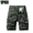 Green Camo, variant on Men 97% Cotton Camouflage Cargo Shorts Multi Pocket Loose Fit Casual Outdoor Work Military Short Pants