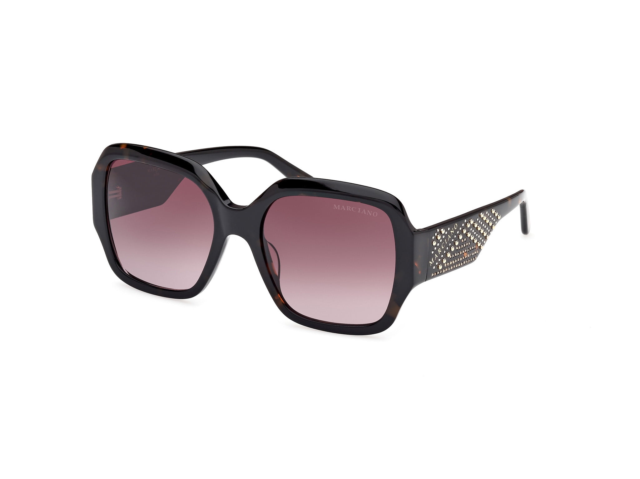 Vedi Vero Grey Rectangular Unisex Sunglasses VRCA01 BLK 53