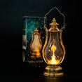 thumbnail image 3 of Lámpara de queroseno de simulación portátil con forma de maceta, luces de aceite pequeñas retro LED navideñas, adornos decorativos luminosos, 3 of 5