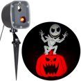 thumbnail image 1 of Lightshow Projection Plus Rising+Static Nightmare Before Christmas HALL Disney (Orange/White), 1 of 6