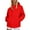 C-Red133, variant on DHFJKG Rain Jacket For Women Solid Color Lightweight Windbreaker Loose Fit Zipper Raincoat Hiking Outfits With Hood Plus Size Fashionable Coats