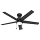 thumbnail image 1 of Ventilador de techo Hunter Mansilla negro mate 52 pulgadas, 1 of 5