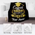 thumbnail image 5 of Graduation Blanket Gifts - 40"x50" Class of 2024 Blankets for Her Him - Senior Graduation Fuzzy Throws for High School College, 5 of 5