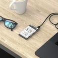 thumbnail image 5 of Sabrent 2.5-Inch SATA to USB 3.0 Tool-Free Clear External Hard Drive Enclosure [Optimized for SSD, Support UASP SATA III] (EC-OCUB)., 5 of 7
