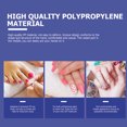 thumbnail image 2 of Miangastore Manicure Soaking Dish Practical Design 1Pack 7.1x5.1x1.6In, 2 of 8