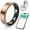 Rose Gold, variant on Ring with Sleep , Step Counting, ,   for  and , No Subscription Fee, IP68 Watproof  Track (Rose , 8)