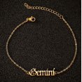 thumbnail image 5 of 12 Constellation and Daughter Chain Layer Anklet Women's Anklet Jewelry Anklet, 5 of 5