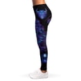 thumbnail image 3 of Virgo And Astrological Signs Print Leggings, Zodiac Horoscope Sexy Yoga Leggings For Women., 3 of 5