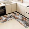 thumbnail image 5 of Kitchen Rugs Sets of 3 Non Slip Washable Kitchen Mats for Floor, Waterproof Kitchen Runner Rug, Floor Mat Carpet for Entryway, Laundry, Sink, Hallway, Bathroom, 5 of 12