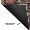 thumbnail image 5 of Addison Rugs Mayfield Premium Machine Washable Traditional Global Salmon Rectangle Rug, 1'8" x 2'6", 5 of 6