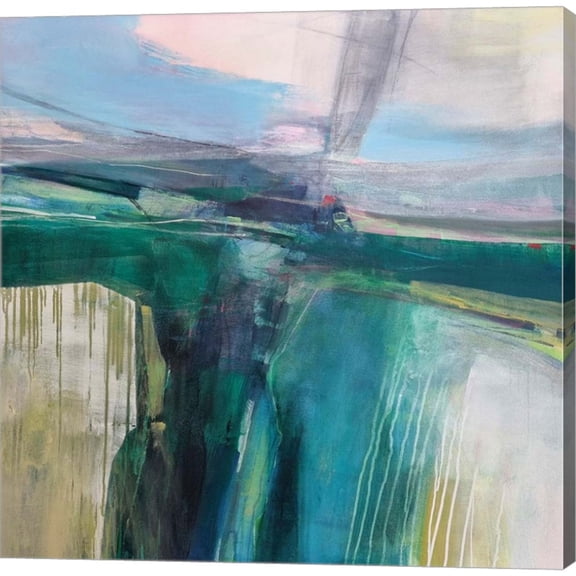 Great Art Now Convergence by Andrew Kinmont, Canvas Wall Art, 24W x 24H