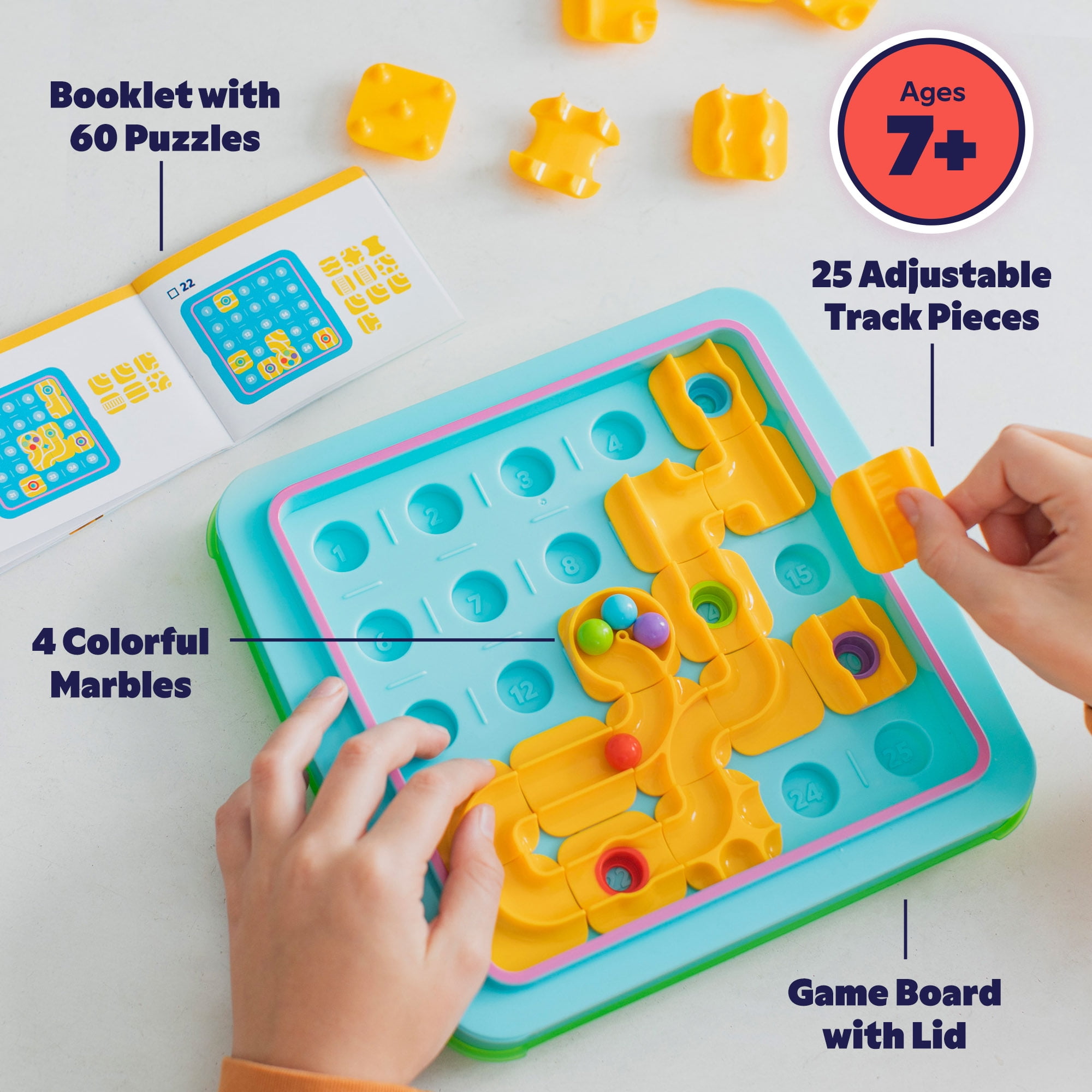 Educational Insights Tiltonic Marble Maze, STEM Brain Teaser Puzzle for Kids Ages 7 and up