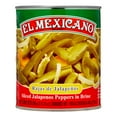 thumbnail image 2 of (3 pack) El Mexicano Sliced Jalapeno Peppers, 28 oz Can, 2 of 5
