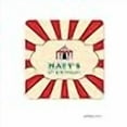 thumbnail image 3 of Andaz Press Carnival Circus Birthday Collection, Personalized Square Label Stickers, Custom Name and Age, 40-Pack, 3 of 3