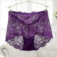 thumbnail image 2 of adviicd Panties for Women Pack High Waist Womens Underwear,Cotton High Waist Underwear for Full Coverage Soft Comfortable Briefs Panty Purple Medium, 2 of 4