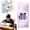 Purple, variant on Color Rollerball Pens 6 Pack 0.5mm Full Needle Black Quick Drying Ink Student & Stationery Set(1ml), 6-Pack Rollerball Pens, 0.5mm Quick Drying Pen, Large Capacity Gel Pen