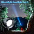 thumbnail image 4 of Moclever Rechargeable LED Headlamp 90000LM Headlight Torch Flashlight Waterproof High Power with Motion Sensor 3 Light Modes for Fishing Running Camping Hiking, 4 of 14