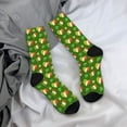 thumbnail image 5 of Lsque Happy St. Patrick's Day Printed Men's Crew Socks, Soft Durable Breathable Moisture-Wicking with Odor Control Cotton socks, 5 of 6