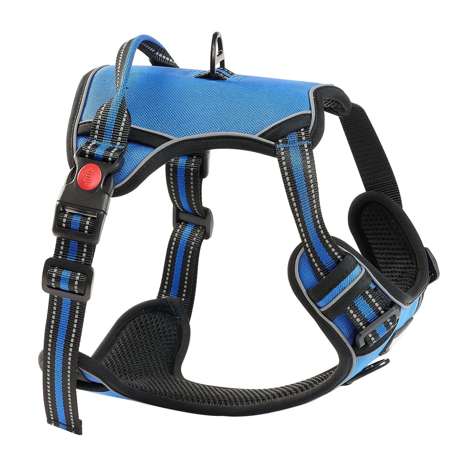 No-Pull Dog Harness for Large Dogs, Adjustable Reflective Vest with Handle & Leash Clip for Easy Control