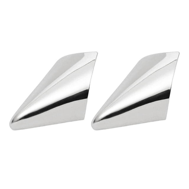 2 protectores puntiagudos para zapatos, puntera para zapatos, tapa para puntas de zapatos, para protección de zapatos Plata
