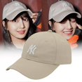 thumbnail image 4 of Ajustable Hombres Mujeres NY LA Snapback Gorras De Béisbol Casual Sólido Gorra Bboy Hip Hop Sombrero, 4 of 4