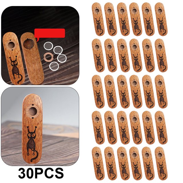 Caoba Kazoo Mini Instrumento Viento para Amantes La Música (gatito)