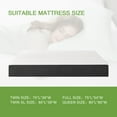 thumbnail image 5 of Twin Mattress, OUUI 6 Inch Memory Foam Mattress in a Box for Kids Medium Firm Twin Bed Mattress for Bunk Bed, Trundle Bed, CertiPUR-US Certified, 5 of 9