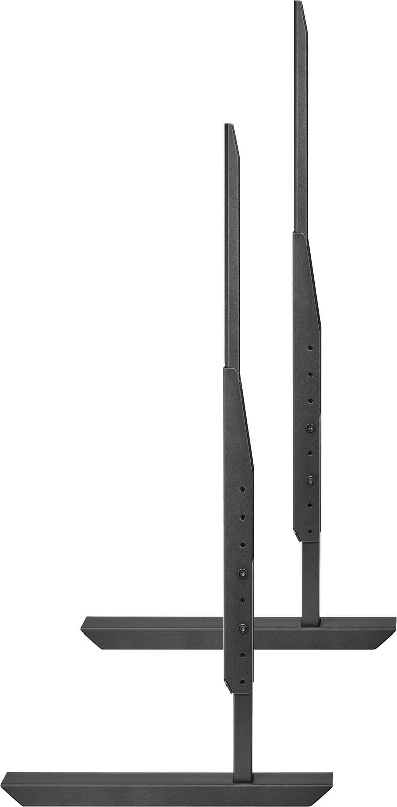 Insignia - Universal TV Feet Replacement Kit for TVs 49"-77" or 100 lbs - Black
