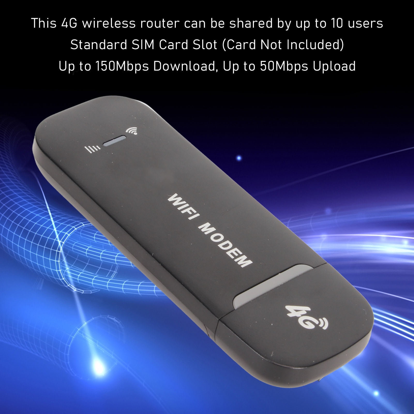 Hotspot WiFi Mobile 5G 4G LTE Débloqué – Routeur Portable Avec Carte SIM, Batterie 3000 MAh, Connexion Jusqu’à 10 Appareils, Idéal Voyages Et Télétravail