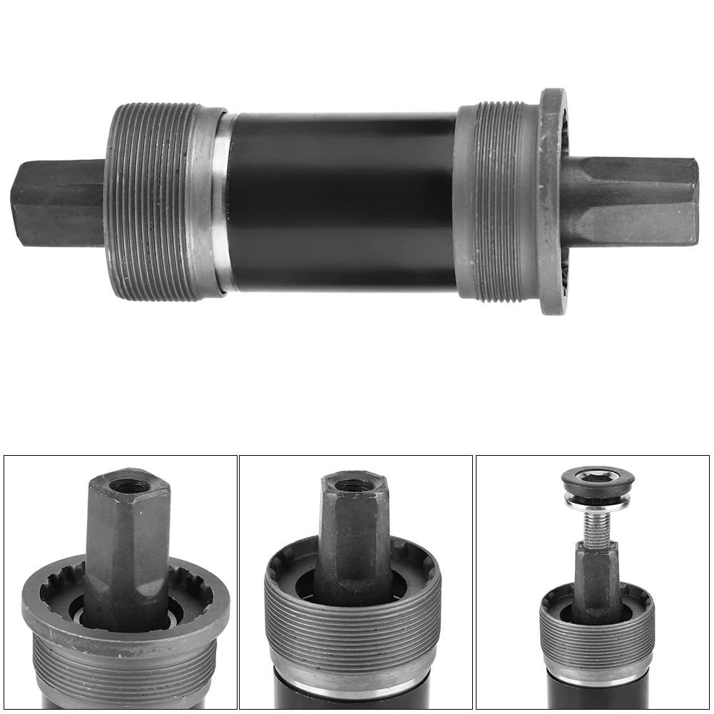 Square Taper Bottom Bracket For Bikes - Sealed Bearing Crank Axle For 80mm/100mm Frame Shell