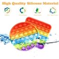 thumbnail image 4 of Pop It Fidget S Great Sensory S Help Anxiety Great Stress Relief S Push Pop Bubble Fidget Rainbow., 4 of 5