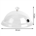 thumbnail image 3 of Campana Ahumada de Cocina Molecular, Tapa de Alimenticio, Cubierta Tipo para Accesorio de Ahumador, Infusor de Humo, Cubierta para Bistec y Pastel D, 3 of 5