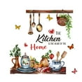 thumbnail image 3 of Restaurant kitchen home kitchen background wall decoration wall stickers, 3 of 8