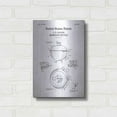 thumbnail image 3 of Luxe Metal Art 'Barbeque Kettle Blueprint Patent White' Acrylic Glass Wall Art, 12"x16", 3 of 9
