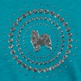thumbnail image 3 of CafePress - Papillon Chrome Studs Women's Deluxe T Shirt - Womens Tri-blend T-Shirt, 3 of 4