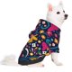 thumbnail image 2 of Fotbe Cinco De Mayo Floral Sudadera con Estampado para Perros Pequeños – Suéter con Capucha para Mascotas, Tela Suave de Forro Polar con Bolsillo-X-Large, 2 of 7