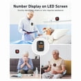 thumbnail image 4 of Wireless Caregiver Call Button for Elderly,Caregiver Pager Elderly Monitoring with Vibration, Alert Button for Seniors, 4 of 9
