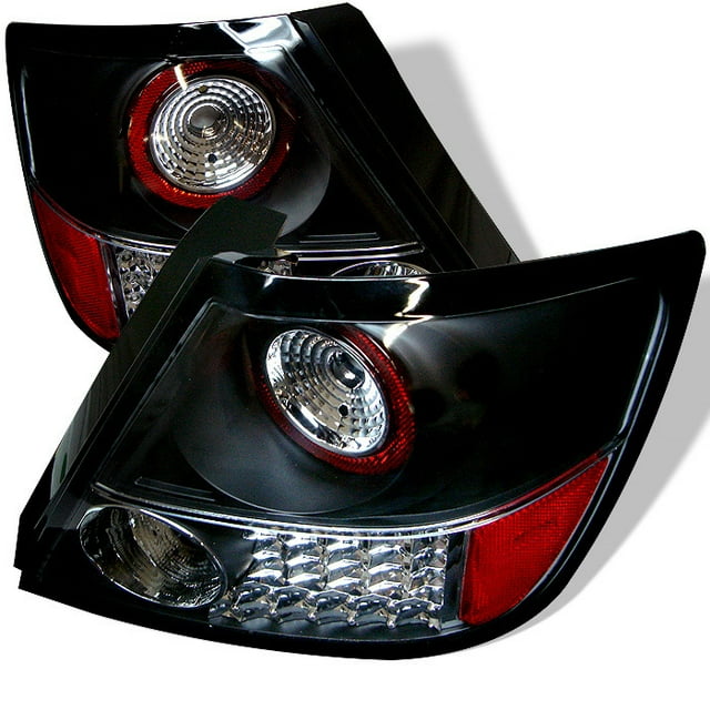 Spyder Automotive 5007704 Tail Light Assembly - LED Tail Light Assembly- LED Clear Lens; Black Housing; LED Bulb/ Uses OE Reverse Bulb