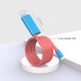 thumbnail image 4 of Accesorios de cable adaptador compatible con HDMI de tipo C a 4K para interruptor (azul rojo), 4 of 4