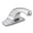 Chrome, variant on Moen Chrome Lavatory Faucet 4 in.
