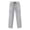 Gray, variant on Men's Extended Size Elastic Waist Drawstring Workwear Pants with Pockets Comfortable Hiking Fishing Trousers Available in S-5XL