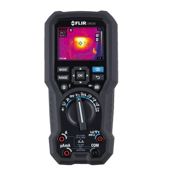 FLIR DM286 Industrial Grade Thermal Imager and Multi-Meter for Electrical Inspection and Diagnostics