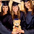 thumbnail image 3 of PENGXIANG Teddy Bear In Cap 2022 Gift Graduation Ceremony Bear Graduate Doctor Bear With Cap Diploma Grad Sash Graduation Congratulations Teddy Bear Preschool Stuffed Animals & Toys Kinde, 3 of 4